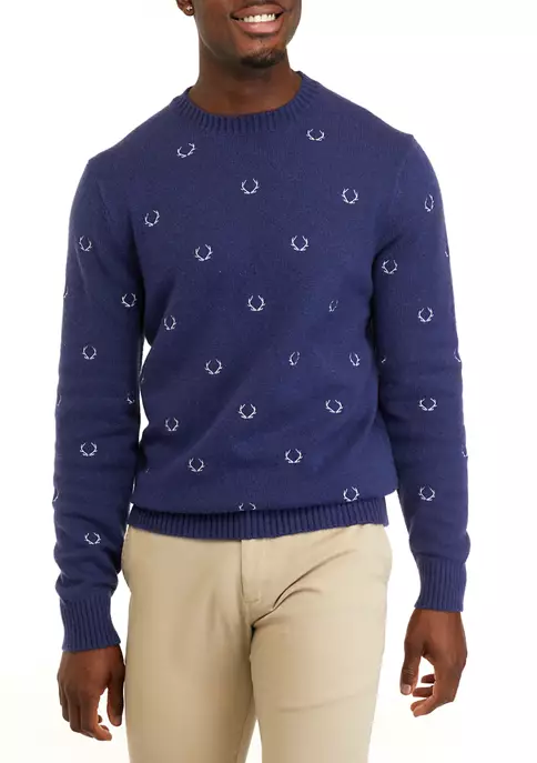 Cheap 🤩 Biltmore® Men's Embroidered Crew Neck Sweater ❤️ 7 Cheap 🤩 Biltmore® Men's Embroidered Crew Neck Sweater ❤️ - Image 5