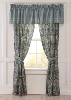 Brand new 😍 Biltmore® Hillside Paisley Drapery Pair with Tiebacks 🔔