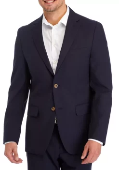 Deals ⌛ Biltmore® Men's Navy Stripe Sport 👏 Coat 🌟