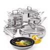 Best Sale ⌛ Biltmore® 13 Piece Belly Shaped Stainless Cookware Set 👍 -Biltmore® Sales Store Belk 124