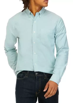 Cheapest 🌟 Biltmore® Men's Long Sleeve Woven Button Down Oxford Shirt ⌛ -Biltmore® Sales Store Belk 1284