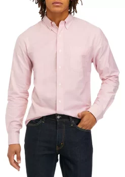 Cheapest 🌟 Biltmore® Men's Long Sleeve Woven Button Down Oxford Shirt ⌛ -Biltmore® Sales Store Belk 1286