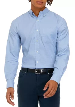 Deals ⌛ Biltmore® Men's Long Sleeve Woven Button Down Plaid 🔥 Shirt ❤️ -Biltmore® Sales Store Belk 1291