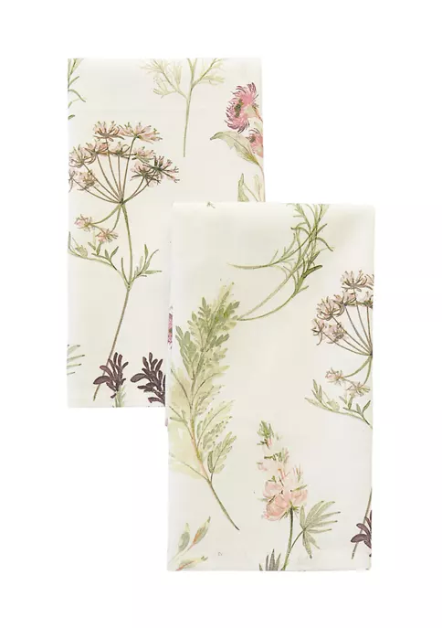 Outlet 🔥 Biltmore® Kinsey Botanical Napkins - Set of 2 ✔️ -Biltmore® Sales Store Belk 1298