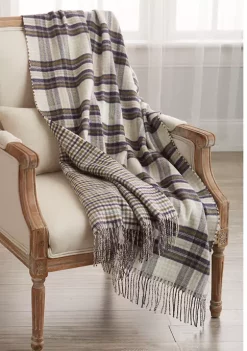 Budget 🔥 Biltmore® Light Plaid Throw Blanket 😀