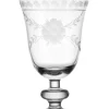 Deals 🧨 Biltmore® Spring Fleur Set of 4 Etched Goblets ⭐ -Biltmore® Sales Store Belk 274