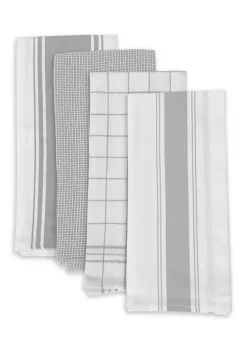Outlet 🔥 Biltmore® 4 Pack Kitchen Towel Set ❤️
