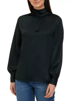 Hot Sale ✔️ Biltmore® Women's Long Sleeve Bow Back Top 🧨