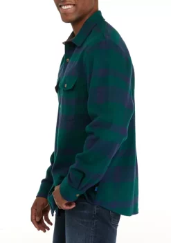 Budget 💯 Biltmore® Men's Heavyweight Flannel Shacket ⌛ -Biltmore® Sales Store Belk 345