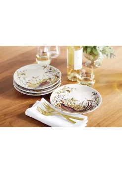 Hot Sale 🎉 Biltmore® Harvest Birds Set of 4 Salad Plates 💯 -Biltmore® Sales Store Belk 371