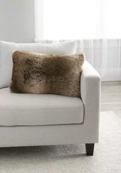 Best deal 🤩 Biltmore® Timberwolf Faux Fur Lumbar Pillow 😉 -Biltmore® Sales Store Belk 480