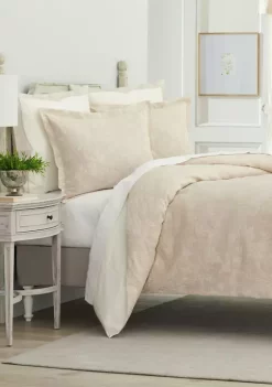 Discount 🧨 Biltmore® Wheat Floral 3 Piece Comforter Set ⌛