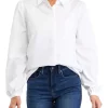 Wholesale 🎁 Biltmore® Women's Long Sleeve Button Front Puff 😍 Shirt ✔️ -Biltmore® Sales Store Belk 483