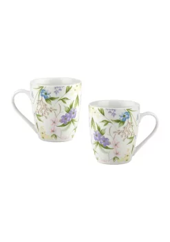Coupon 👍 Biltmore® Spring Fleur Set of 2 Mugs 🎁