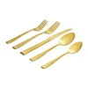 Discount 👍 Biltmore® Estate Satin Gold 20 Piece Flatware Set ⭐