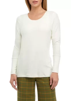 Best Sale 🌟 Biltmore® Long Sleeve Crew Knit Shirt 🔔 -Biltmore® Sales Store Belk 531