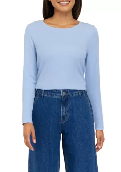 Best Sale 🌟 Biltmore® Long Sleeve Crew Knit Shirt 🔔 -Biltmore® Sales Store Belk 533