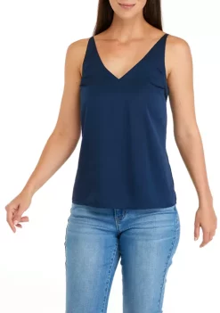 Cheap 😉 Biltmore® Women's Sleeveless Satin V-Neck Cami 🤩 -Biltmore® Sales Store Belk 572