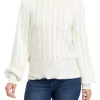 Wholesale 😍 Biltmore® Women's Long Sleeve Cable Crew Neck Sweater 🤩 -Biltmore® Sales Store Belk 637