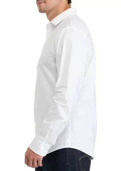 Best Sale 🛒 Biltmore® Men's Long Sleeve Woven Oxford Shirt 🎉 -Biltmore® Sales Store Belk 729