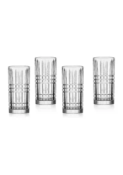 Best reviews of ⌛ Biltmore® Plaid Highball Glasses - Set of 4 ❤️ -Biltmore® Sales Store Belk 758