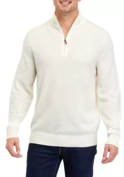 Best reviews of 🔥 Biltmore® Men's Cashmere 1/4 Zip Sweater 💯 -Biltmore® Sales Store Belk 80