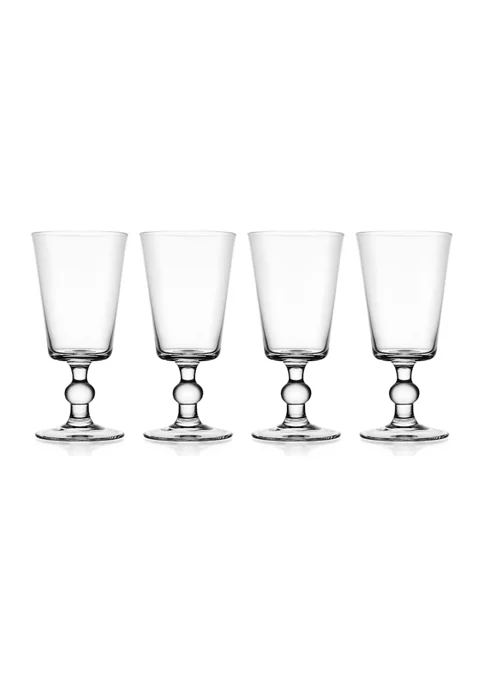 Hot Sale ❤️ Biltmore® Chateau Set of 4 Red Wine Glasses 🔥 3 Hot Sale ❤️ Biltmore® Chateau Set of 4 Red Wine Glasses 🔥