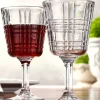 New ✔️ Biltmore® Plaid Goblets - Set of 4 ❤️ -Biltmore® Sales Store Belk 913