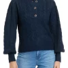 Promo ✨ Biltmore® Women's Jeweled Button Henley Sweater 🎉 -Biltmore® Sales Store Belk 944