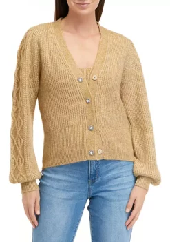 Best Sale ❤️ Biltmore® 👏 Women's Jeweled Button Cardigan 😍 -Biltmore® Sales Store Belk 997